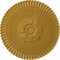 Ekena Millwork Nexus Ceiling Medallion (Fits Canopies up to 2 3/4"), Hand-Painted Iridescent Gold, 30"OD x 1 1/4"P CM30NEIGS - alternate 1